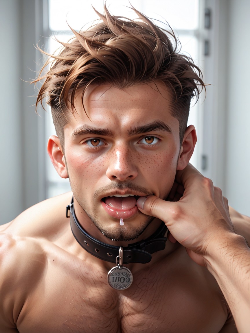 Pov Hand, Perfect Quality, Good Teeths AI Gay Porn