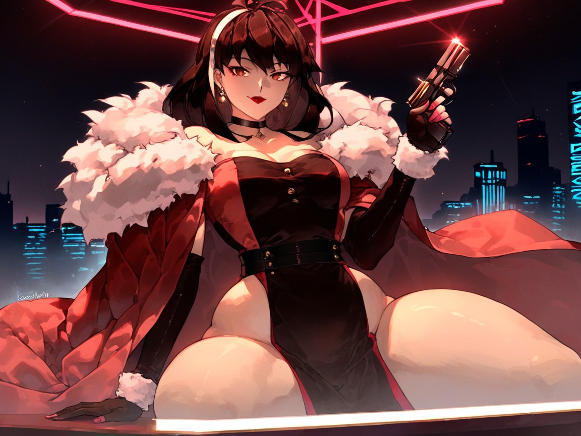 Nsfw, 1 Person, Deep Velvet Shadows Latina AI Porn