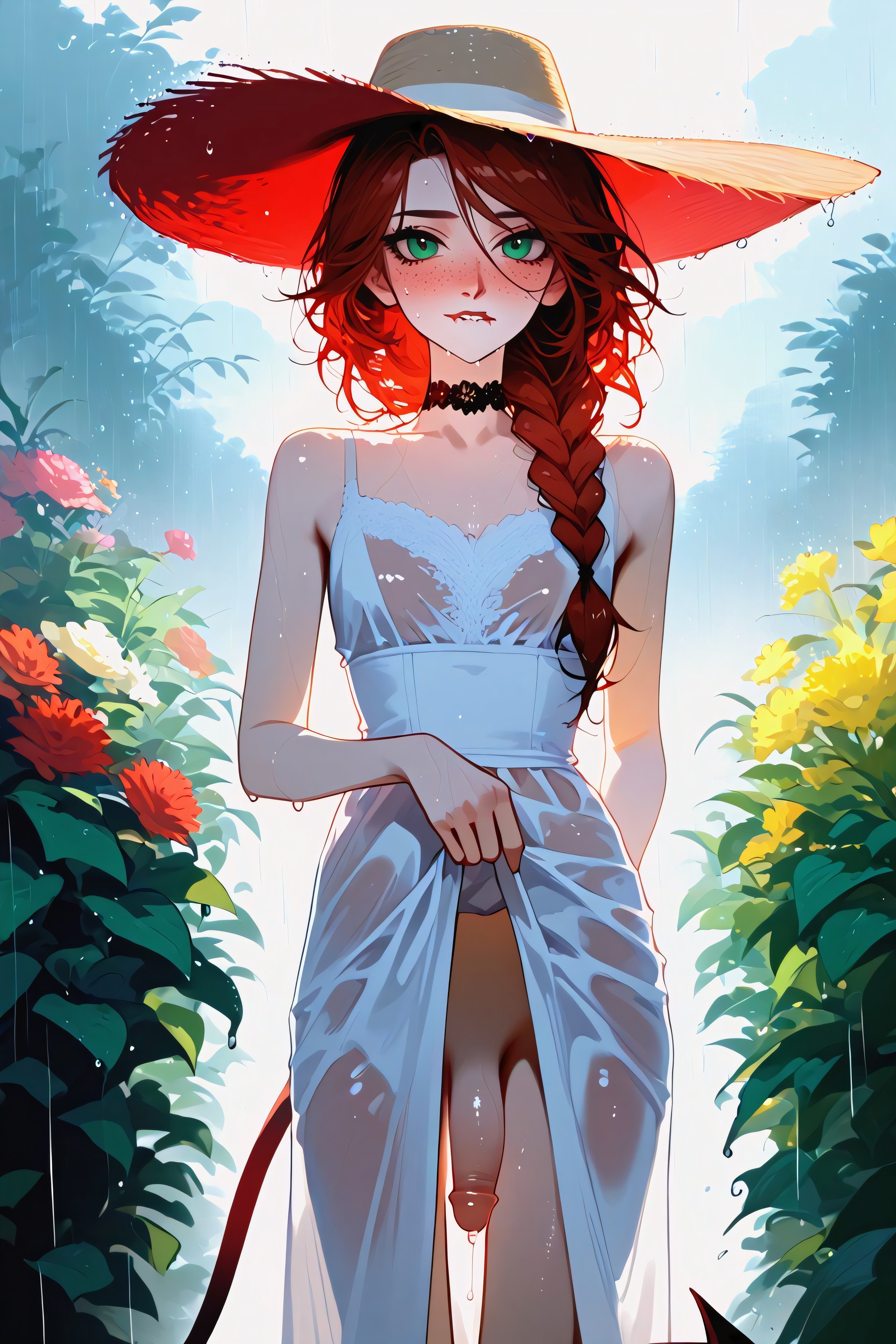Sunny, Cute, Messy Red Hair AI Gay Porn