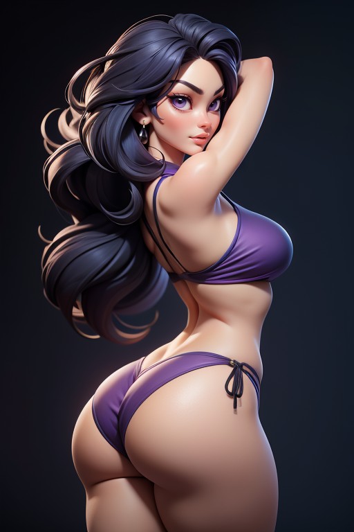 Wearing A Bikini Sexy Confident, Thick, Perfect Body Hentai AI Porn