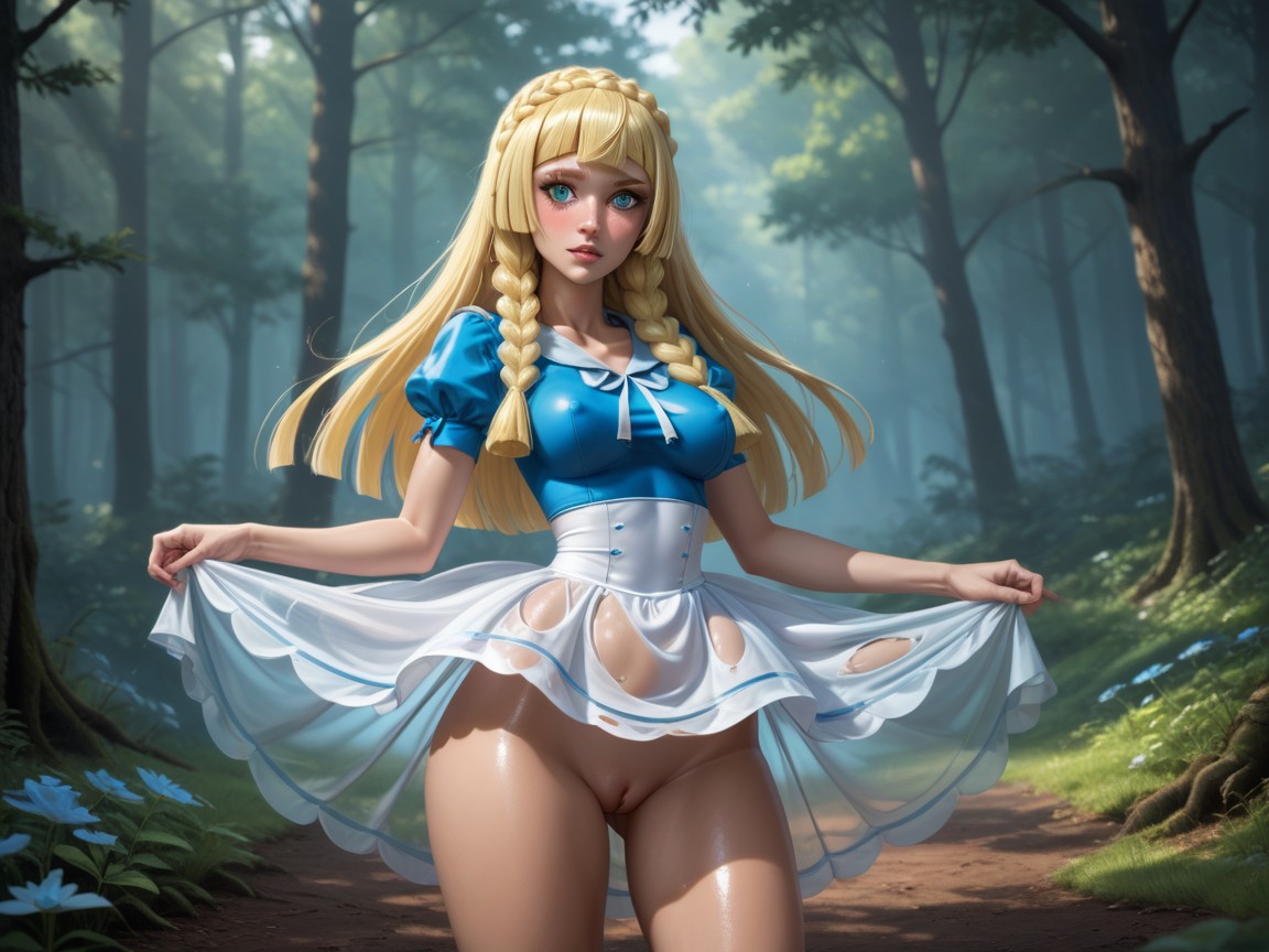 Cumslut, Highly Detailed Eyes, Super Waist Porno IA