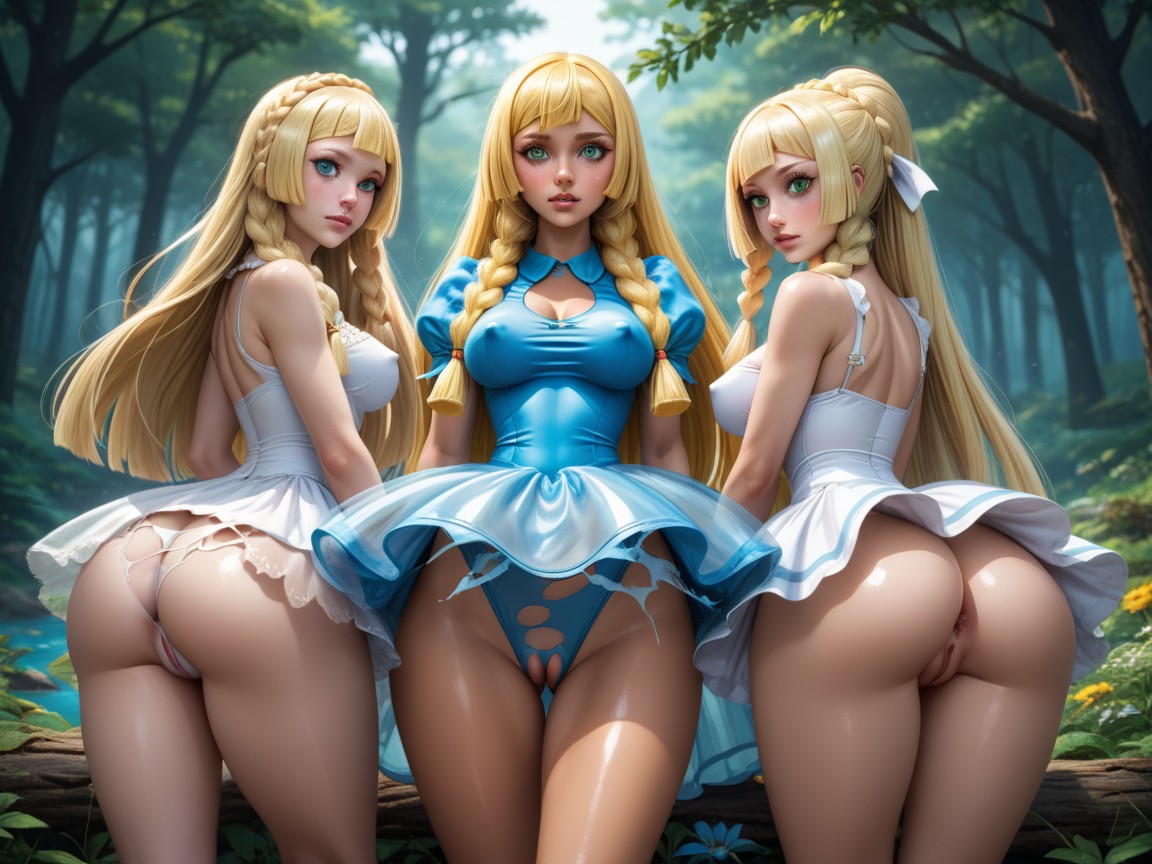 Perfect Body, Cutest Sweetheart In Universe, Lillie From Pokemon Porno IA