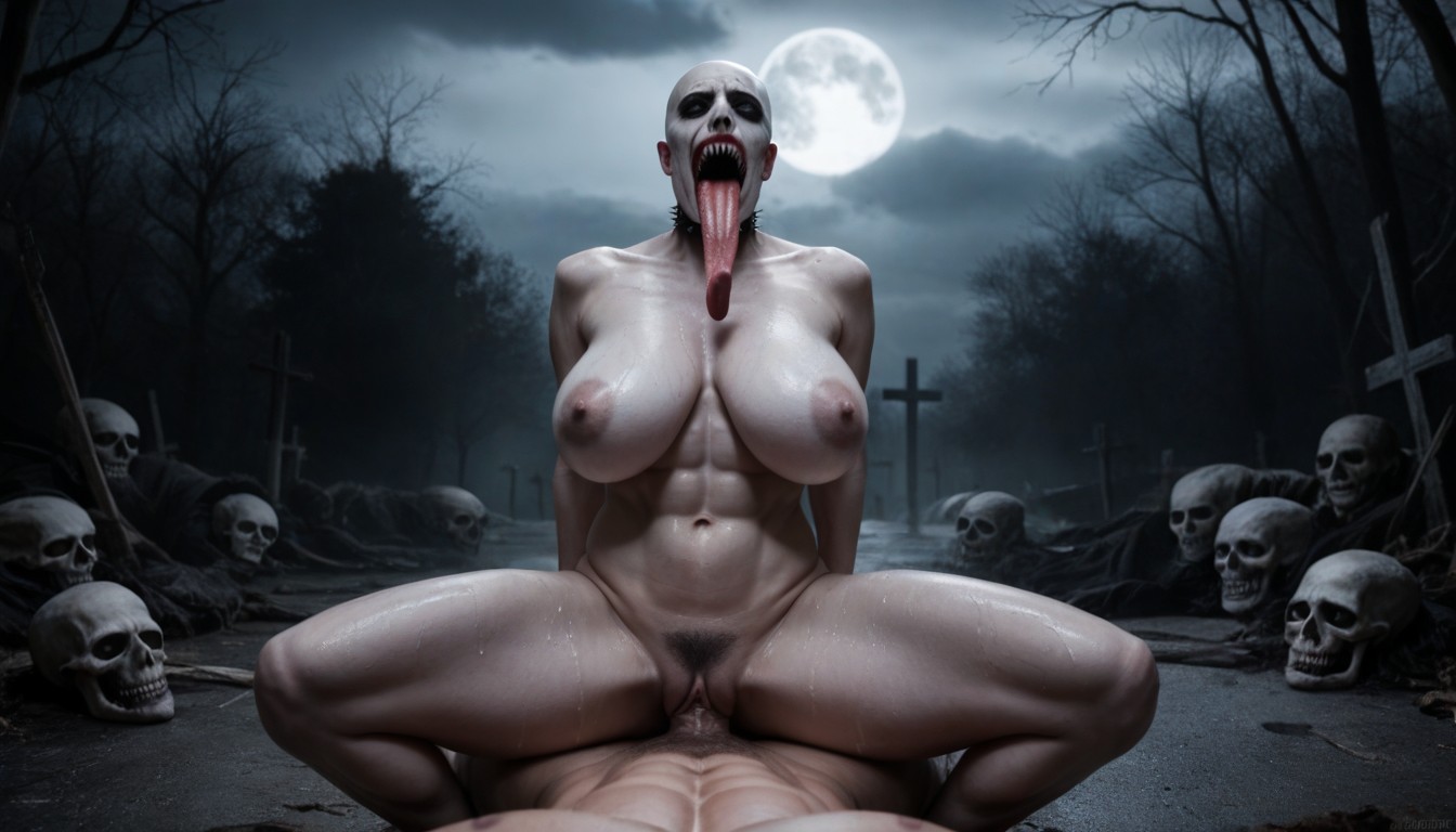 Horror, Skulls Thrown On The Floor, Storm Porno IA