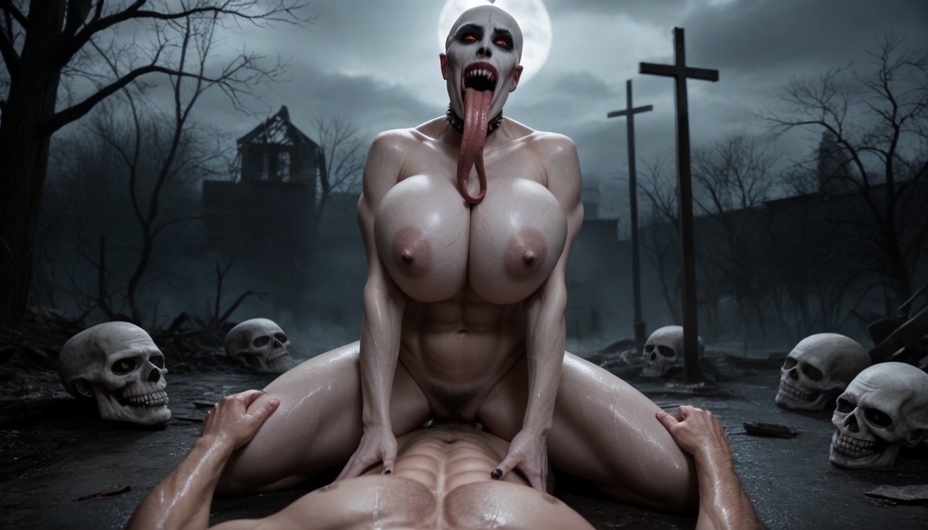 Horror, Bald, Head Skulls Everywhere Porno IA