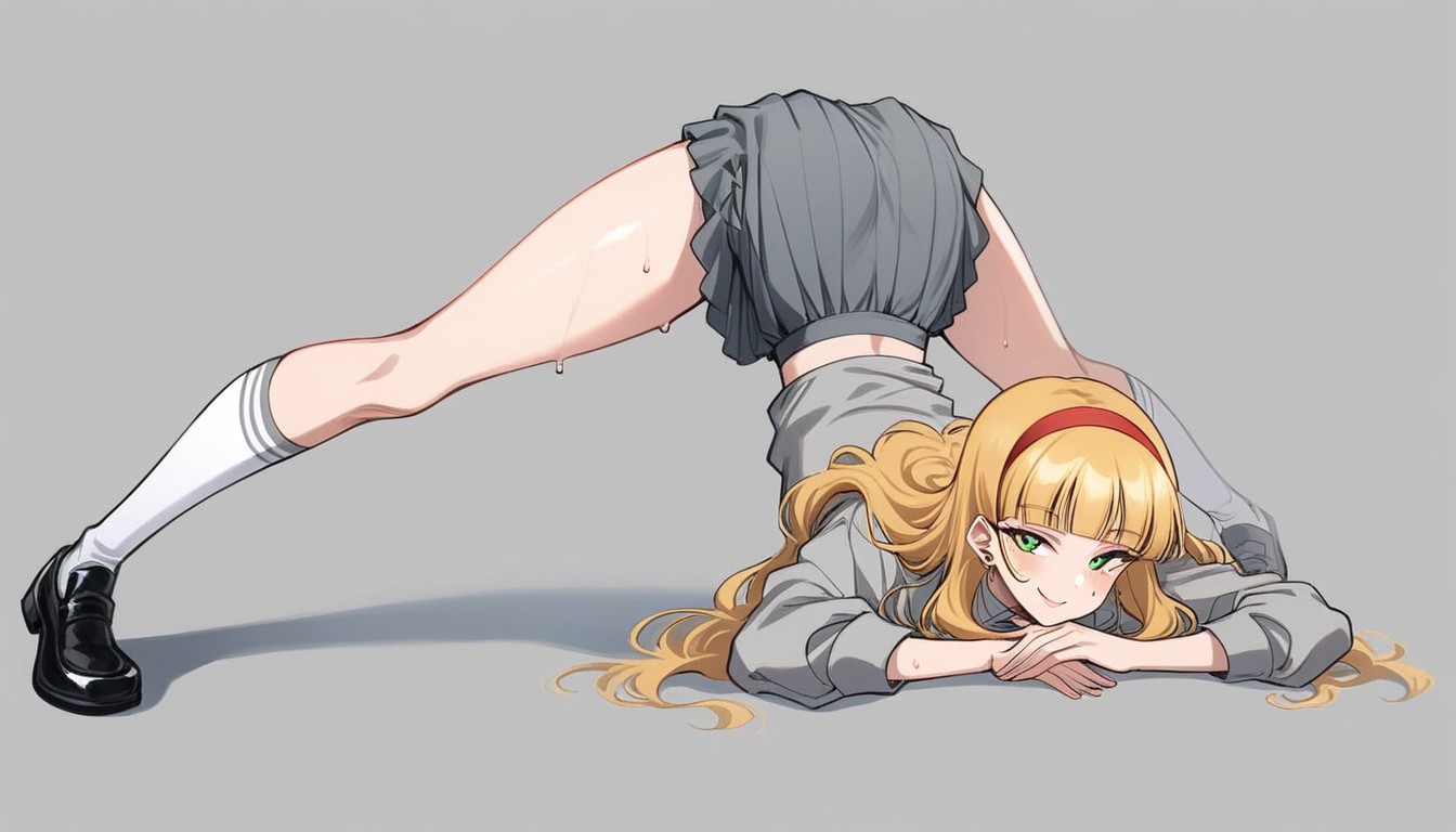 Medium Ass, Full Body, Soft Thighs Hentai AI Porn