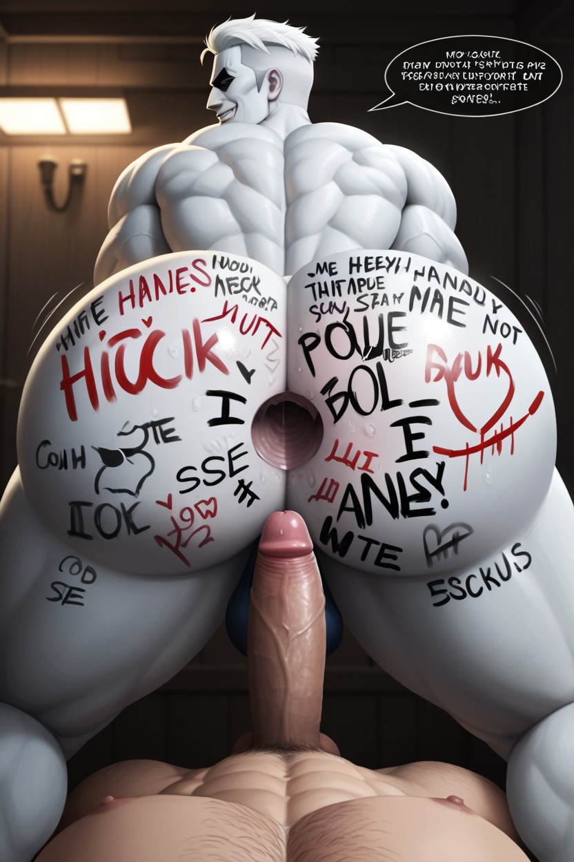Fucking, Body Writing, Body Writing AI Gay Porn