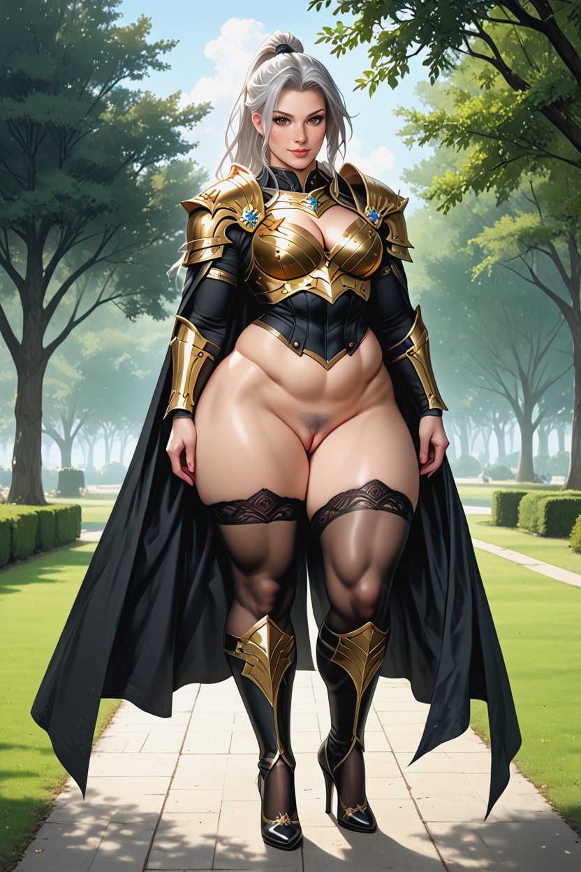 Completely Armored, Beautiful Eye, Thick Pussy AI Porn