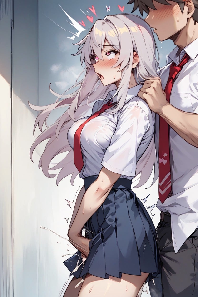 Side View, Thighs Exposed, Get High Hentai AI Porn