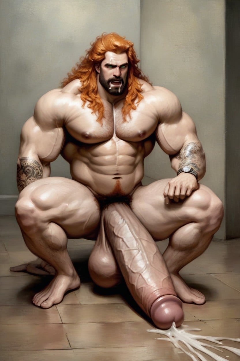 Full Body, Skinny, Male AI Gay Porn