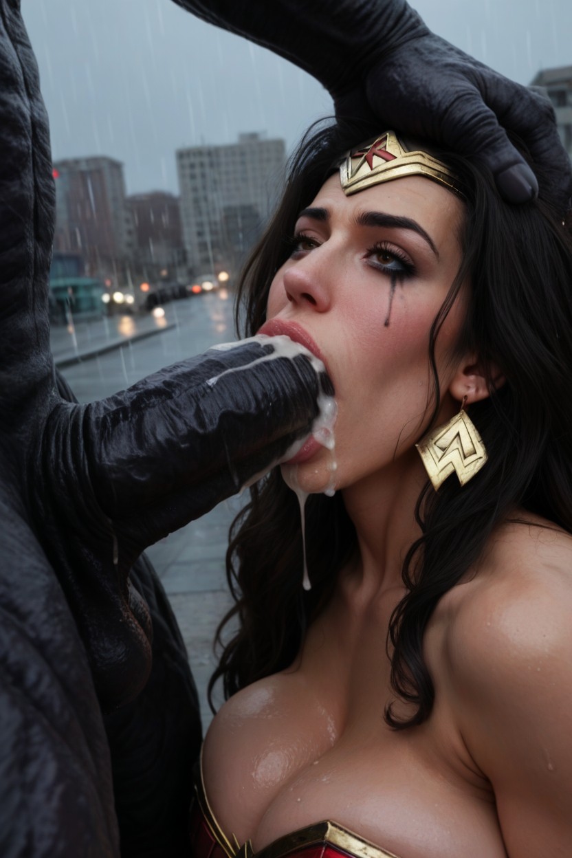 Massive Breast, Side View, Perfect Face AI Porn