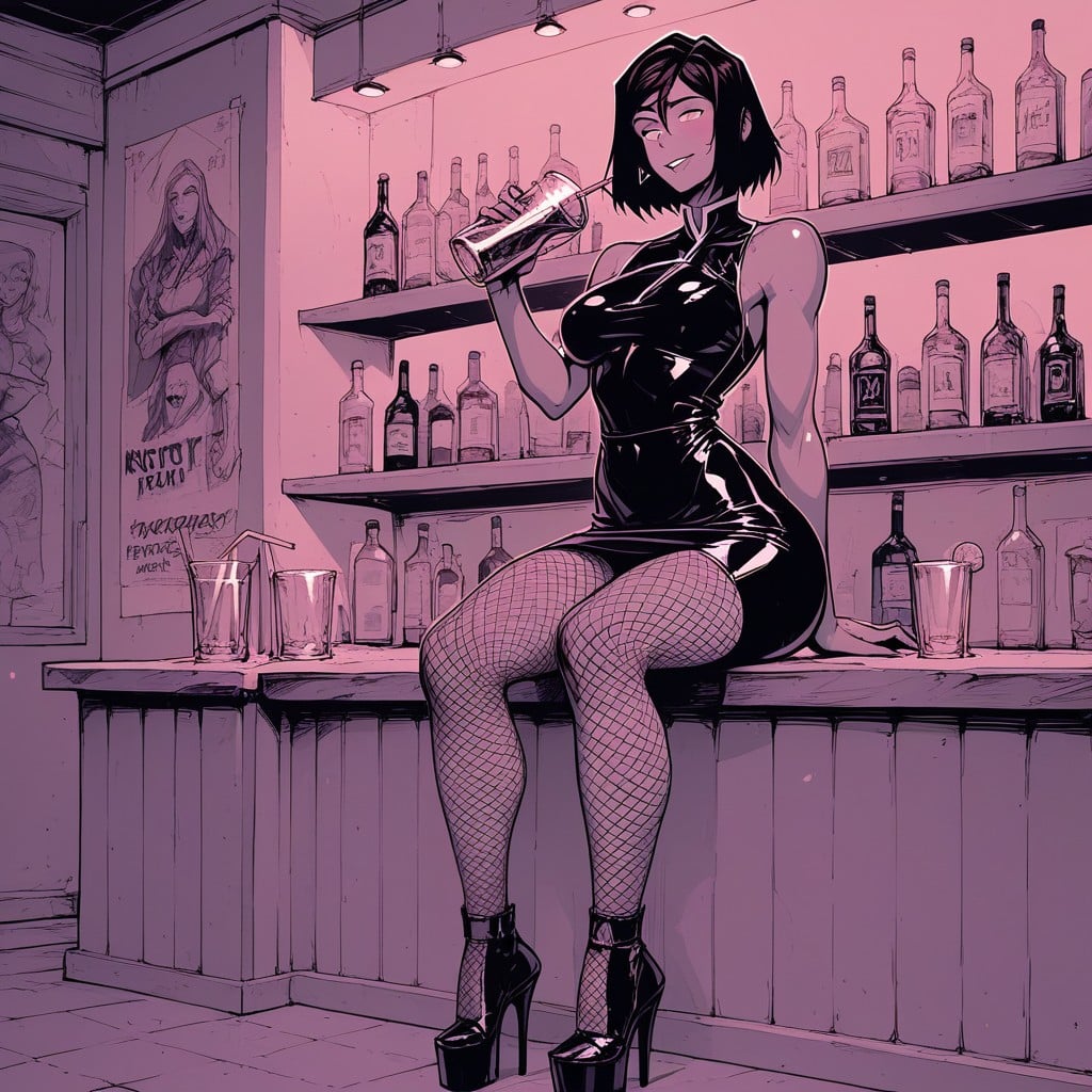 Spiling Drink, Apears To Be, Mindless Hentai AI Porn
