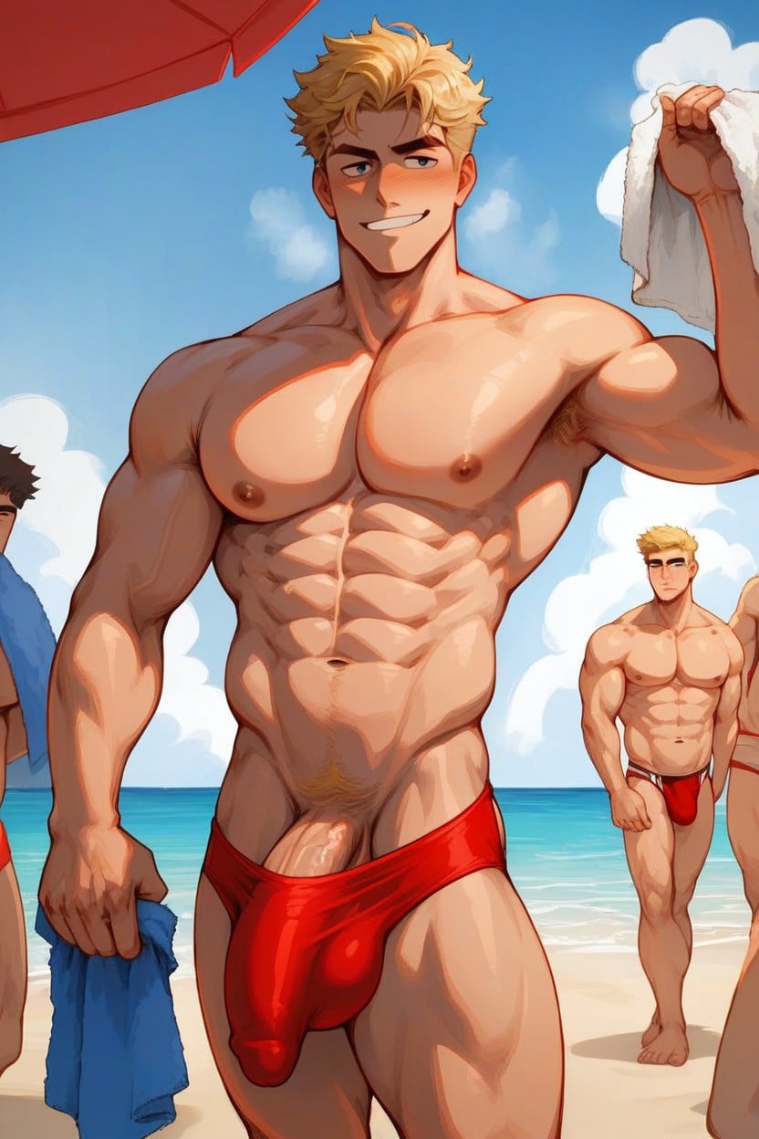 Smug, Big Bro, Walking Towards You AI Gay Porn