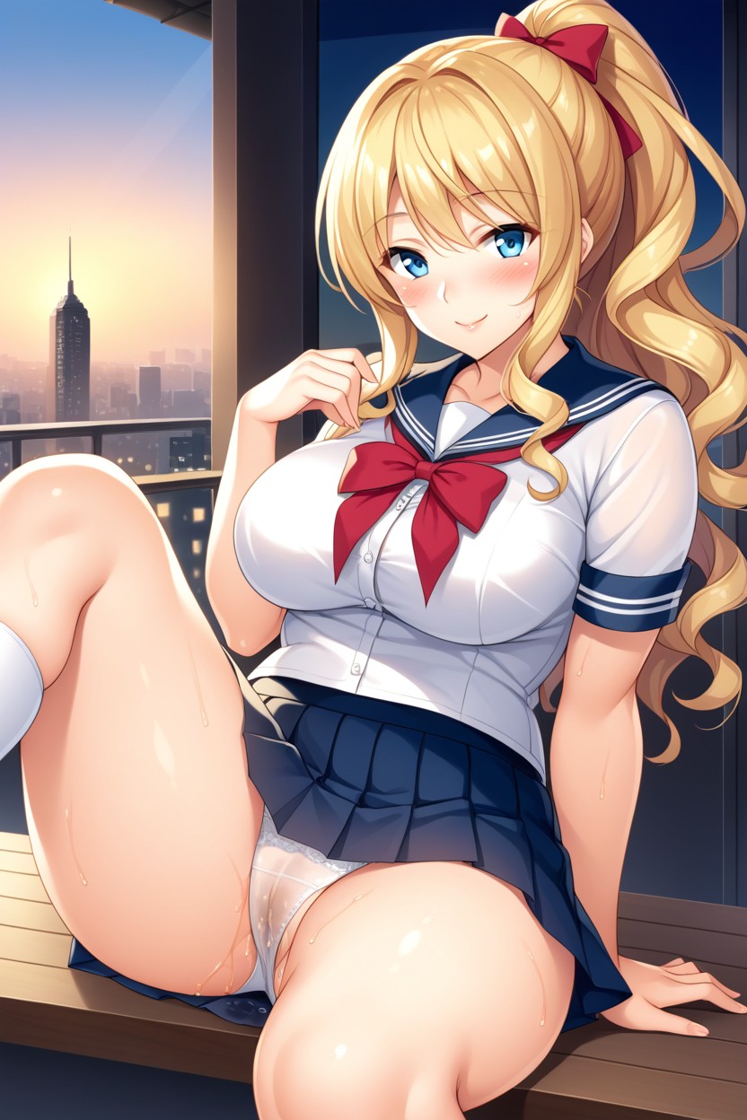 20+, Sailor Uniform, Pussy Juice Hentai AI Porn