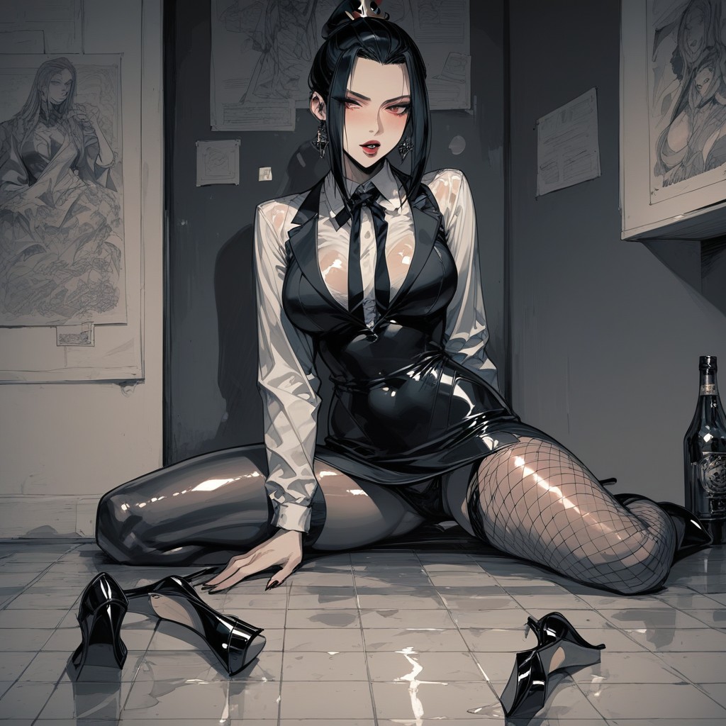 Looks High On, Spiled Drink, Intoxicated Hentai AI Porn