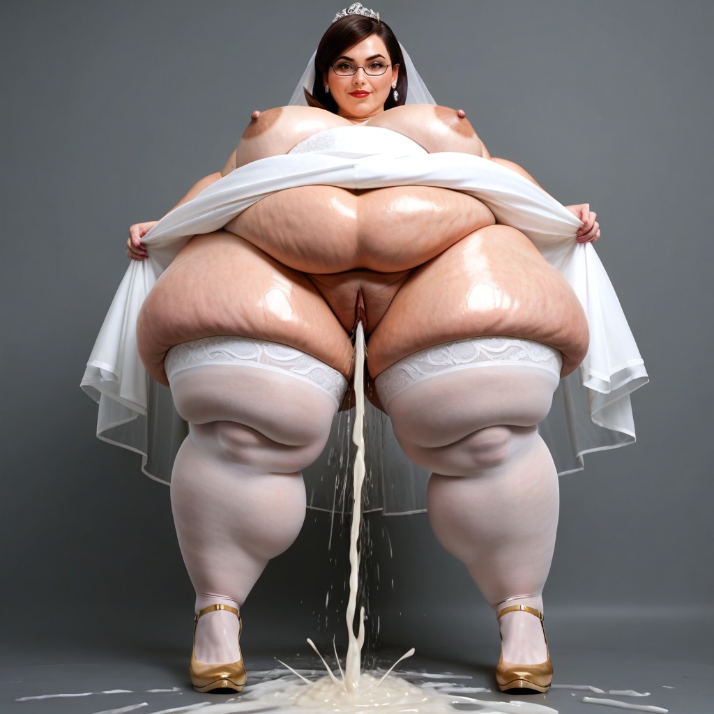 Gold Shoes, Bukakke, Squirting From Urethra Porno IA