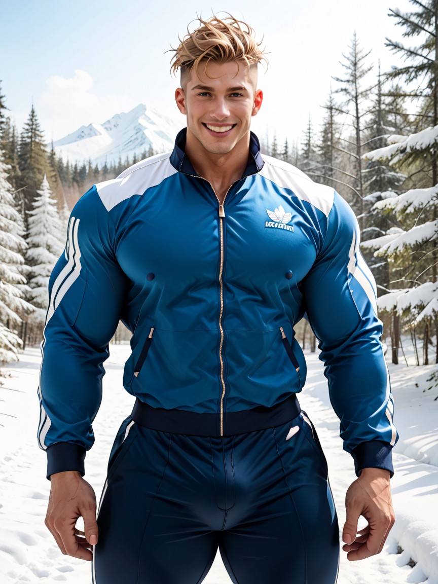 Massive Ass, Standing, 25+ AI Gay Porn