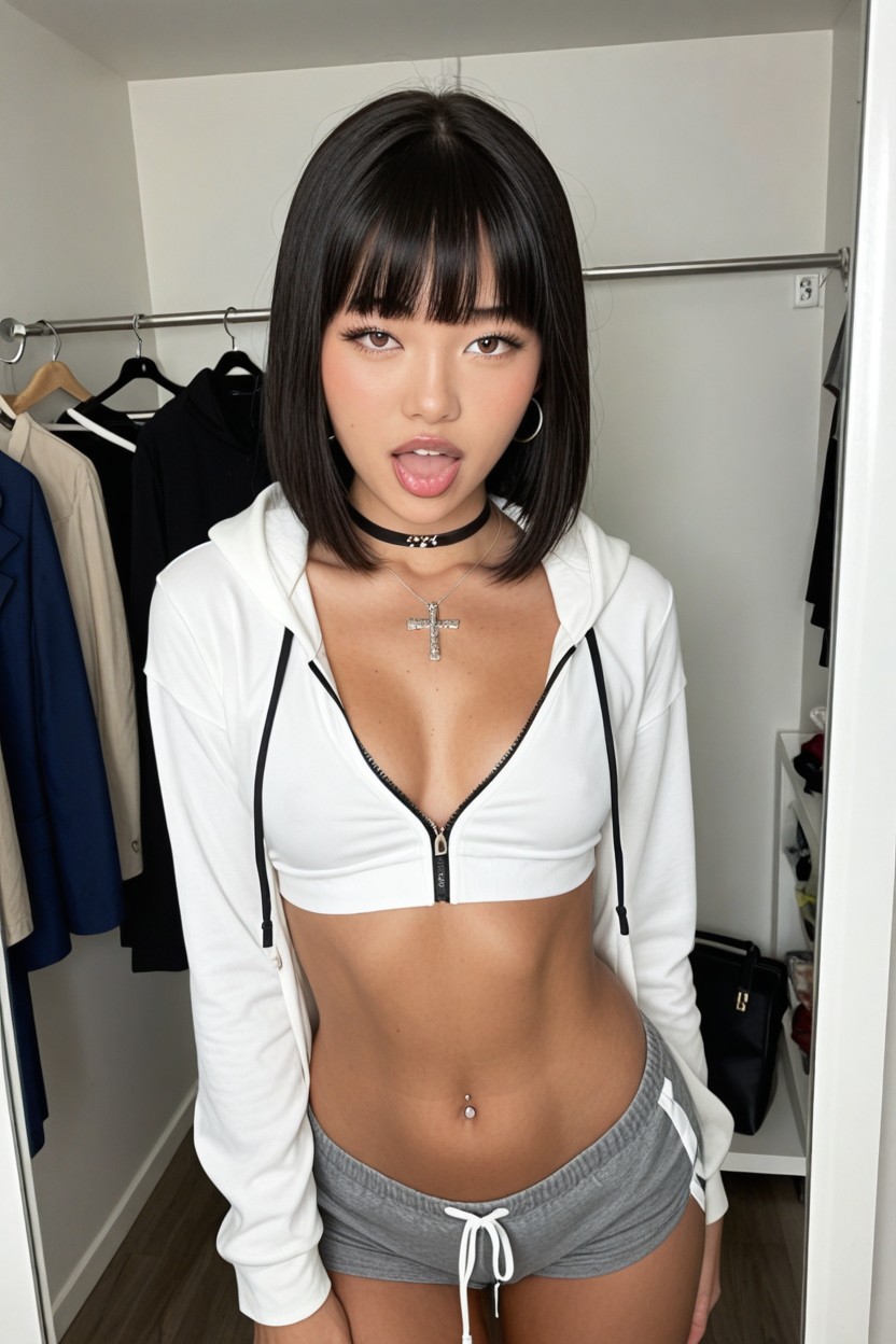 Asian, Small Ass, Skinny AI Porn