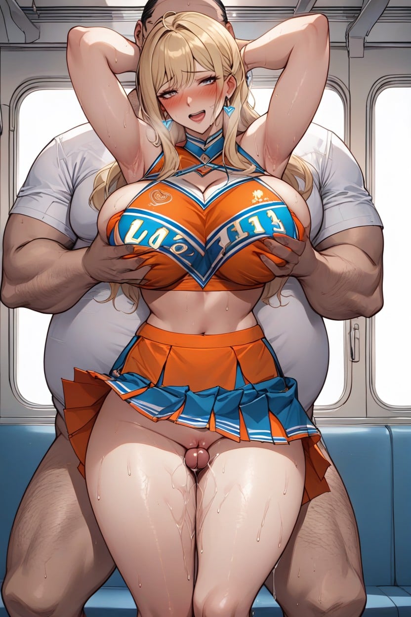 Clay From Nikke, Train, Lifting Skirt Hentai AI Porn