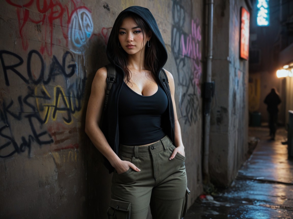 Open Clothes, Fitness Figure, Perfect Skin Porno IA