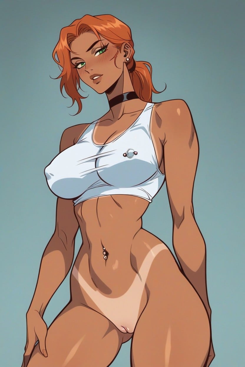 Atom Eve From Invincible, Standing, Solo Hentai AI Porn