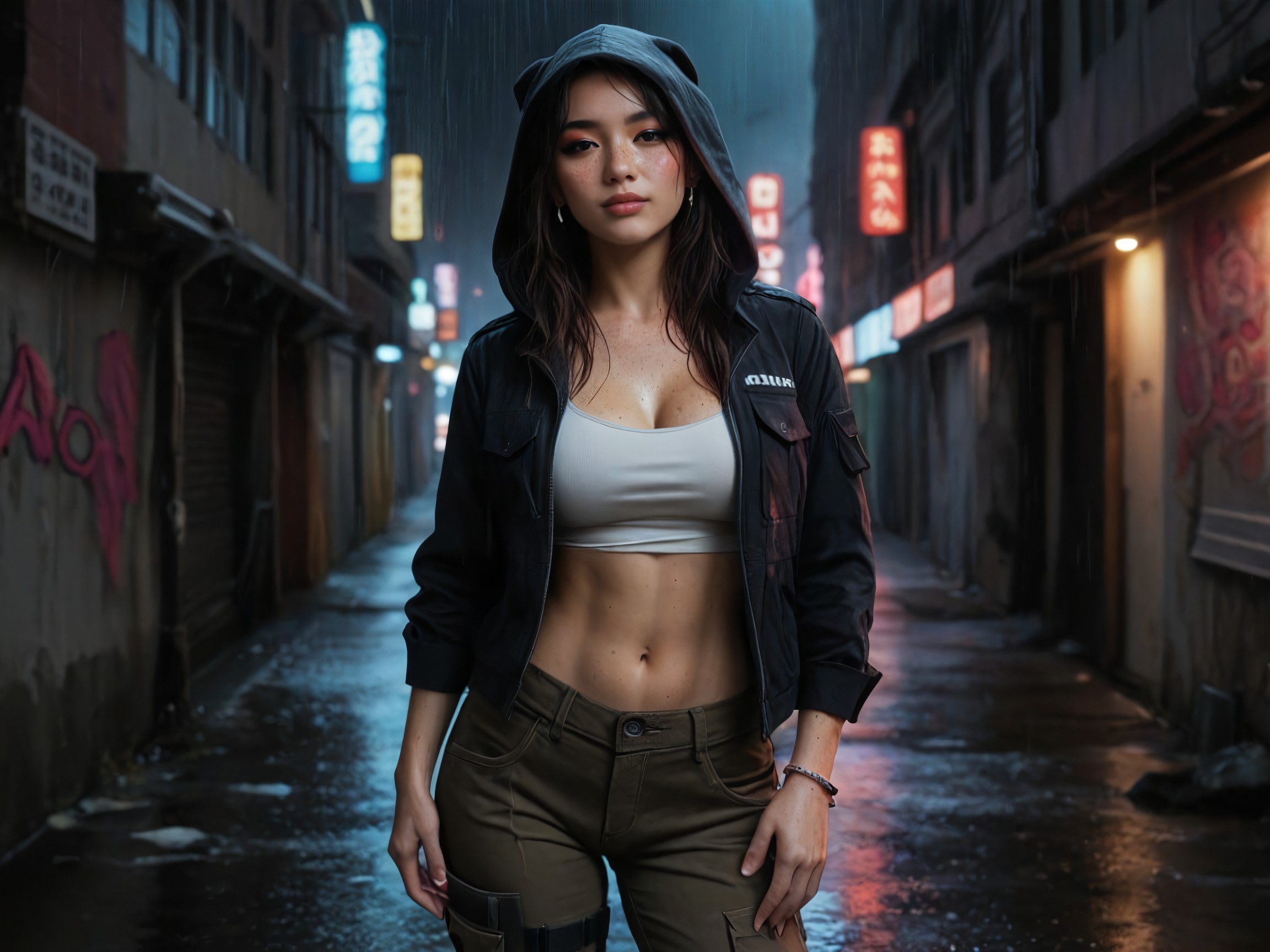 Open Clothes, Sleeveless, 18+ AI Porn