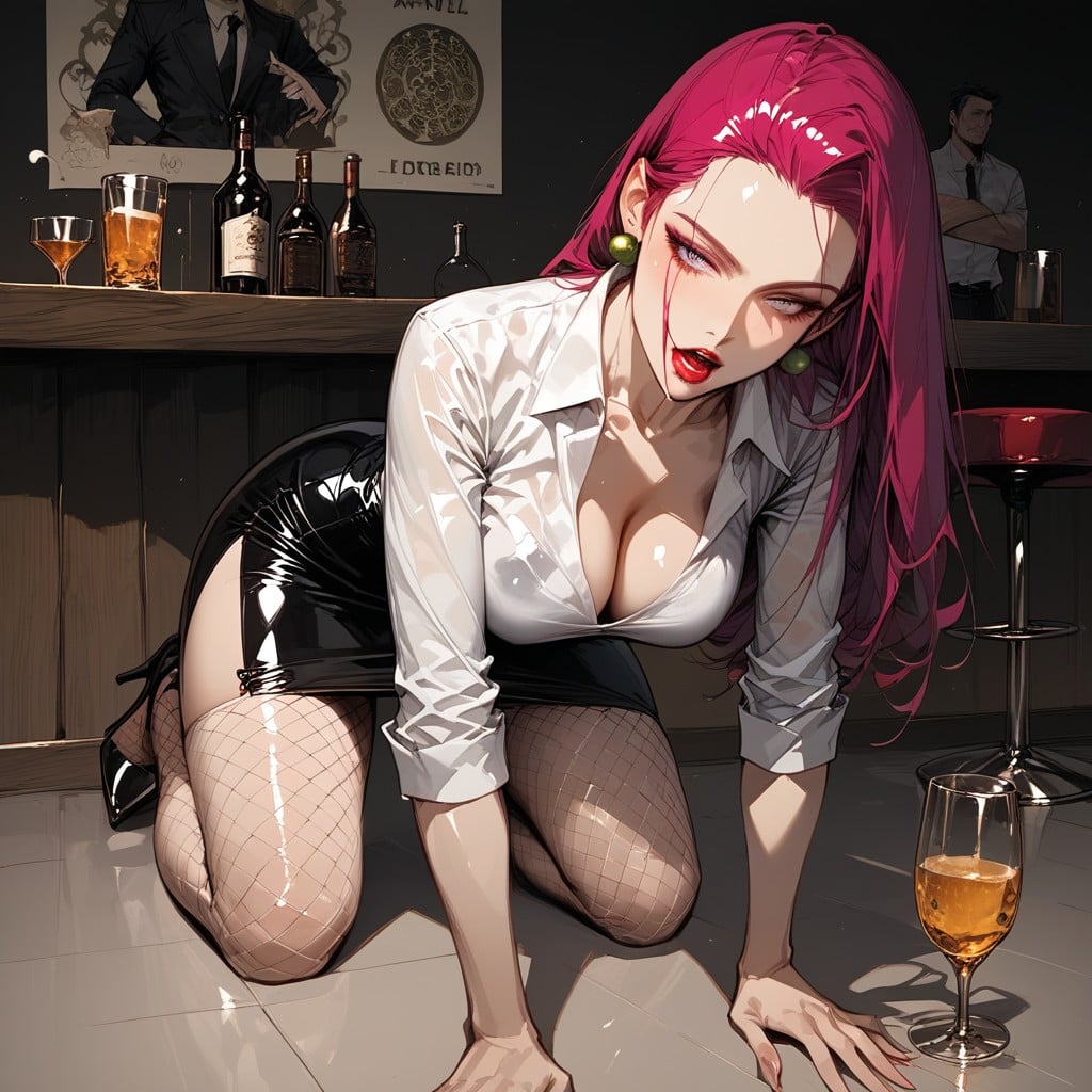 Intoxicated, Slut Office Clothes, Falling Down Hentai AI Porn