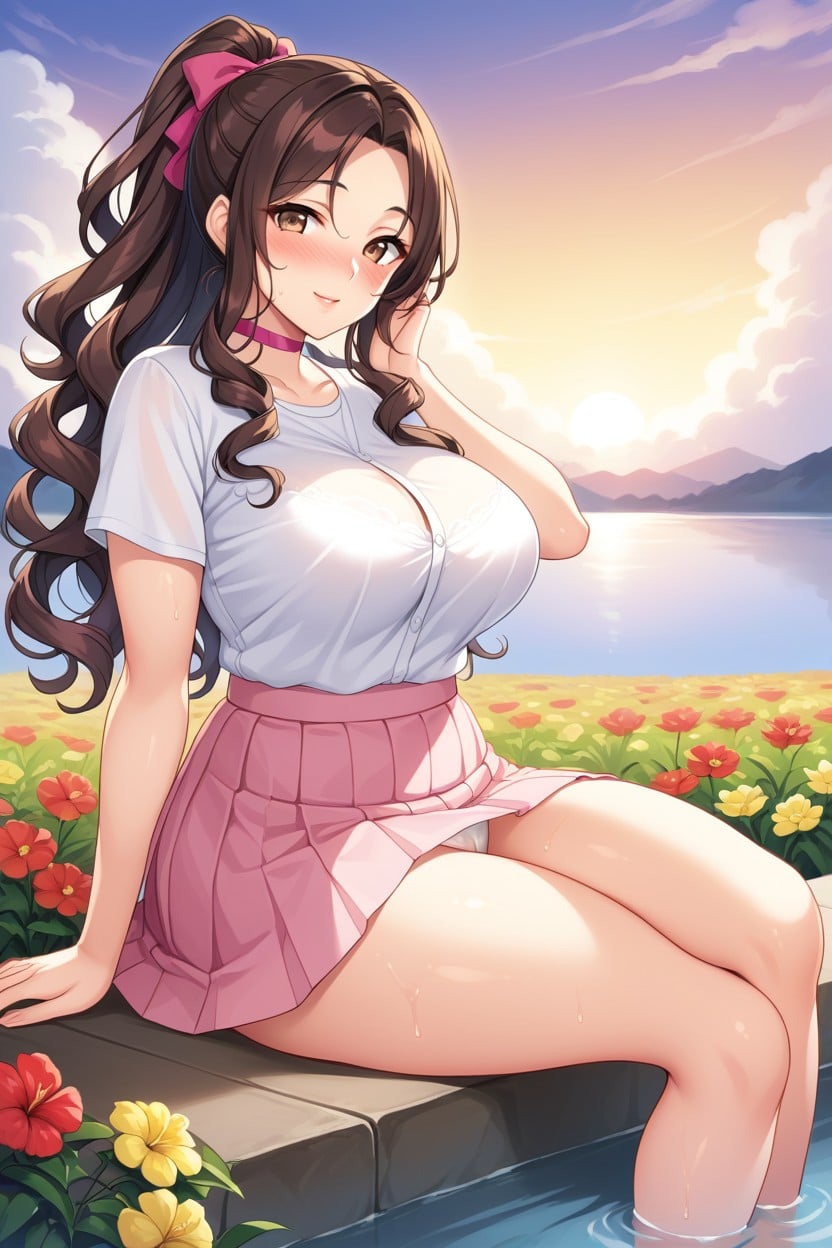 Perfect Body, Curvy Body, Beautiful Face Hentai AI Porn