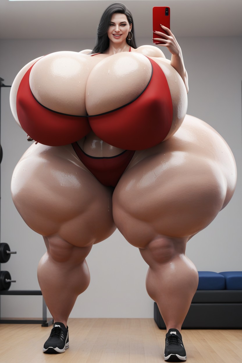 Full Body, Sweaty Ass, D Hentai AI Porn