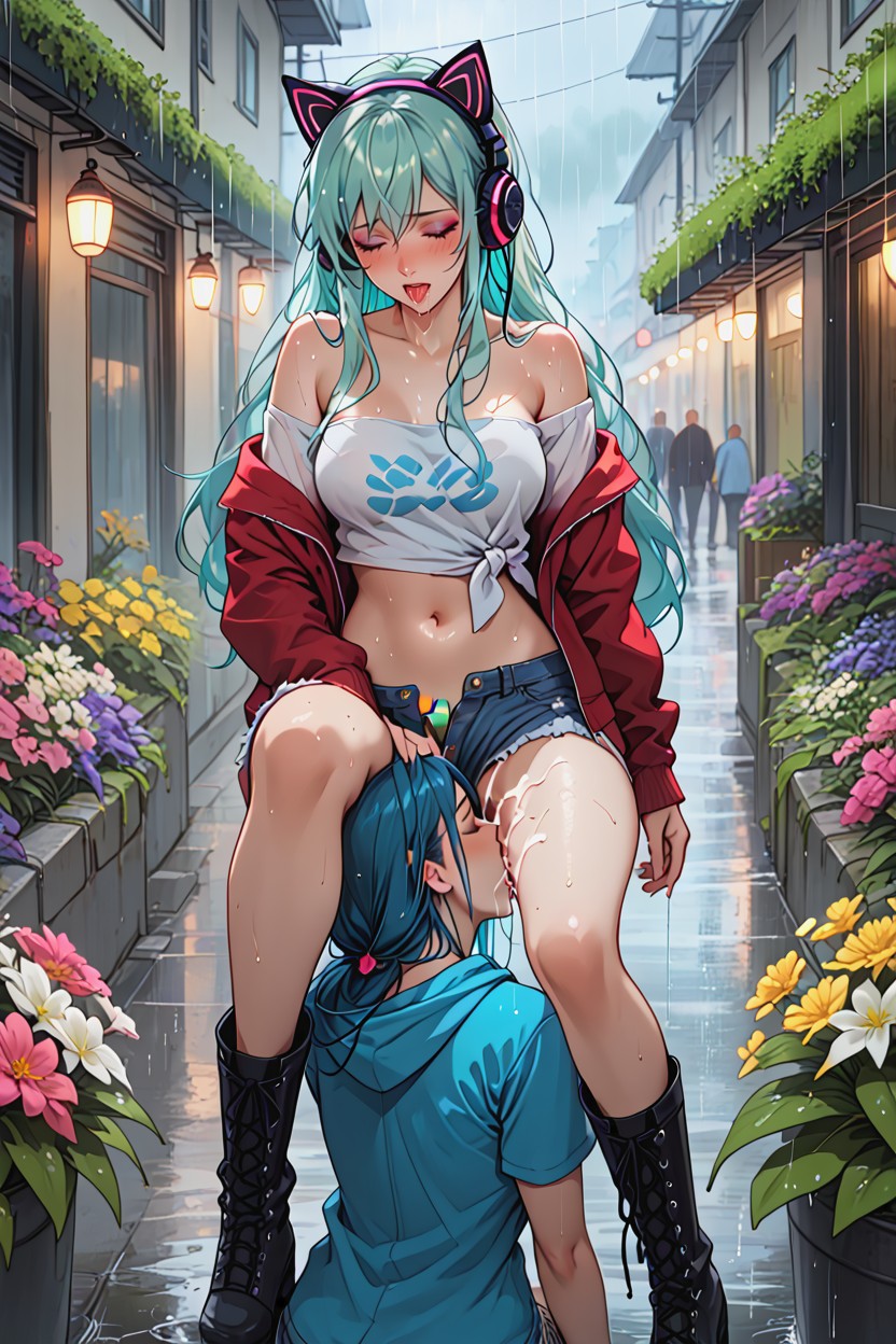 Cum, Cunnilingus, Street Hentai AI Porn