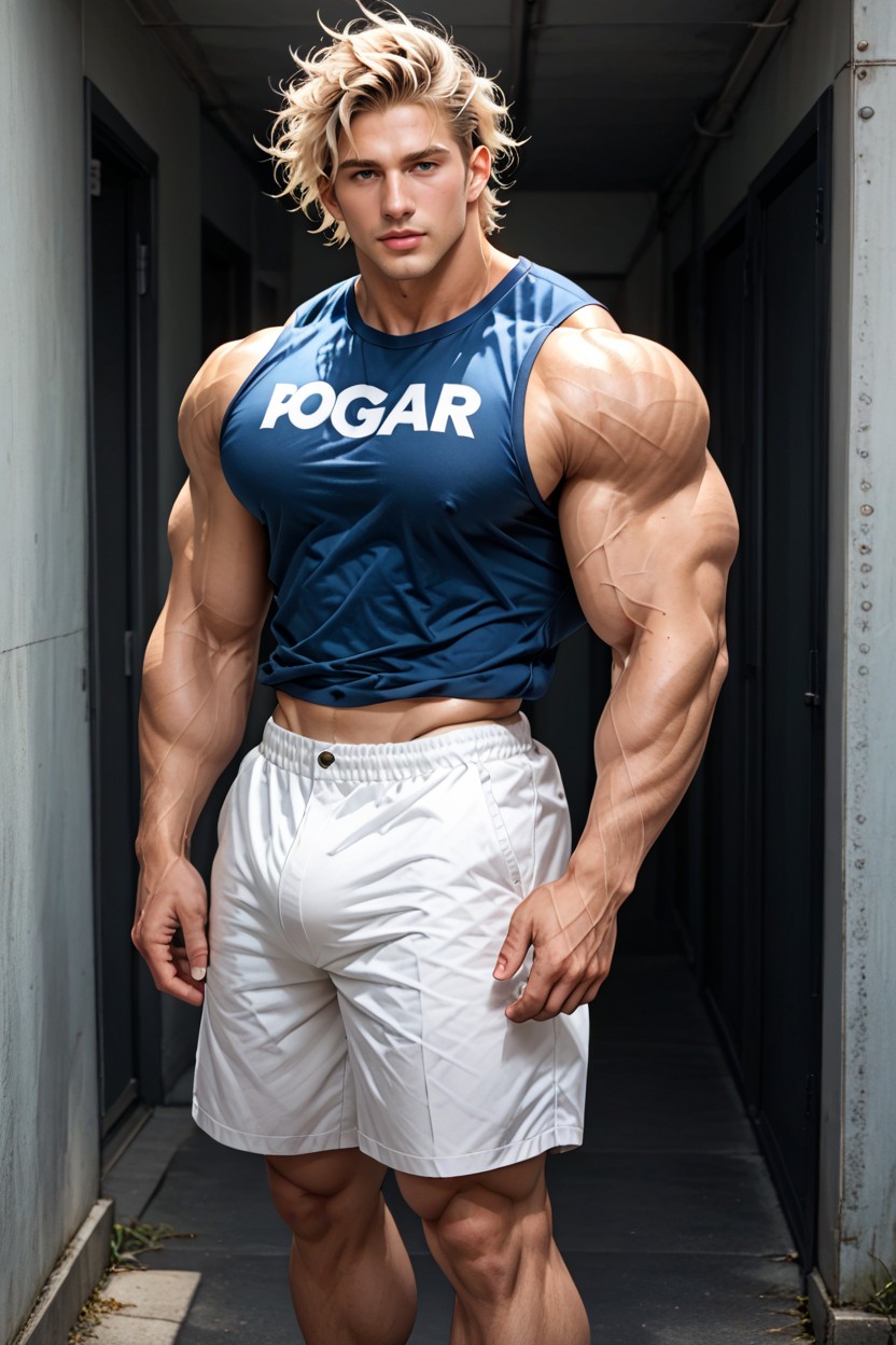 Massive Growing Pecs, Fat Ass, Hard Nipples AI Gay Porn