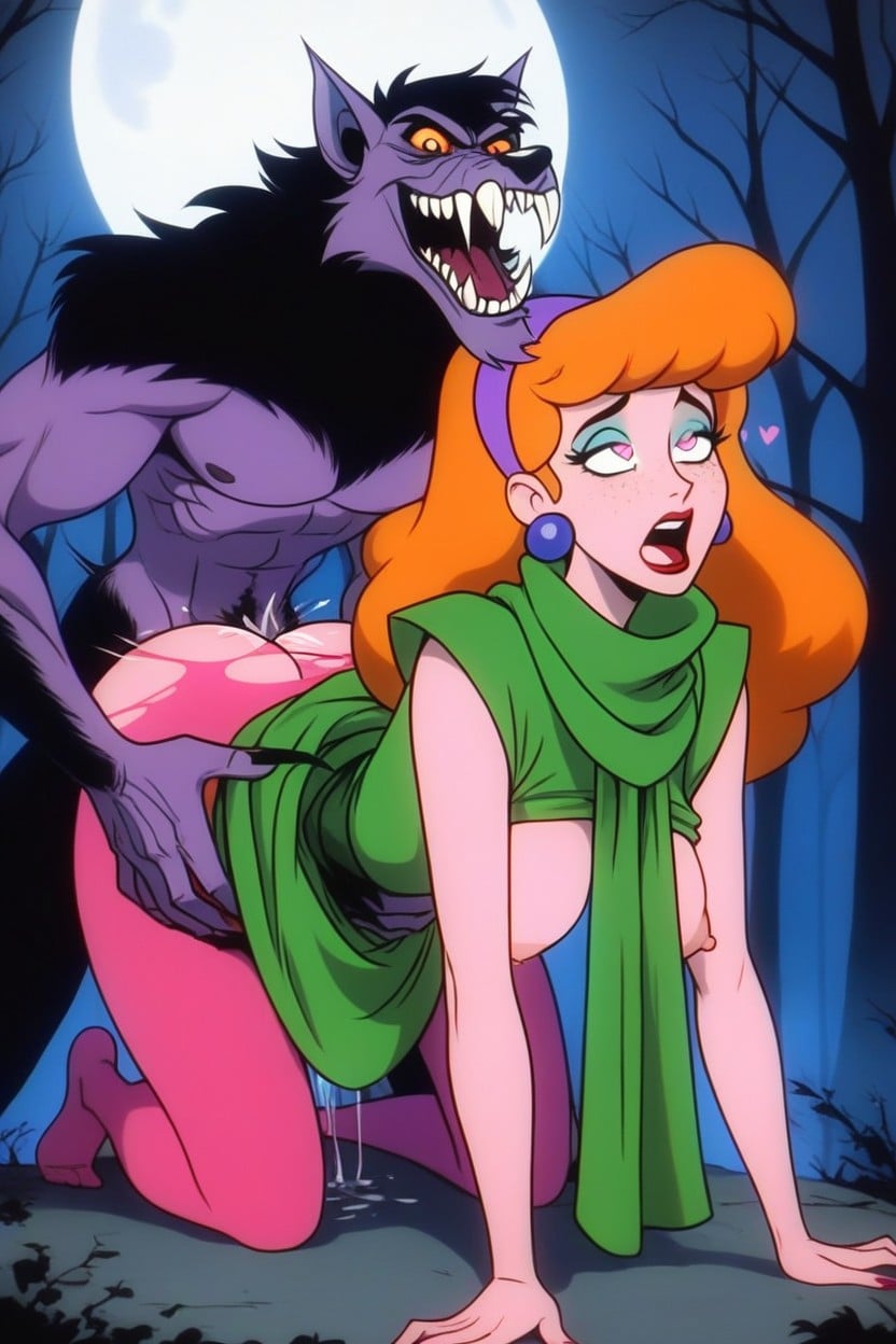 Huge Male Monster Werewolf, Volumetric Lighting, Arched Back Hentai AI Porn