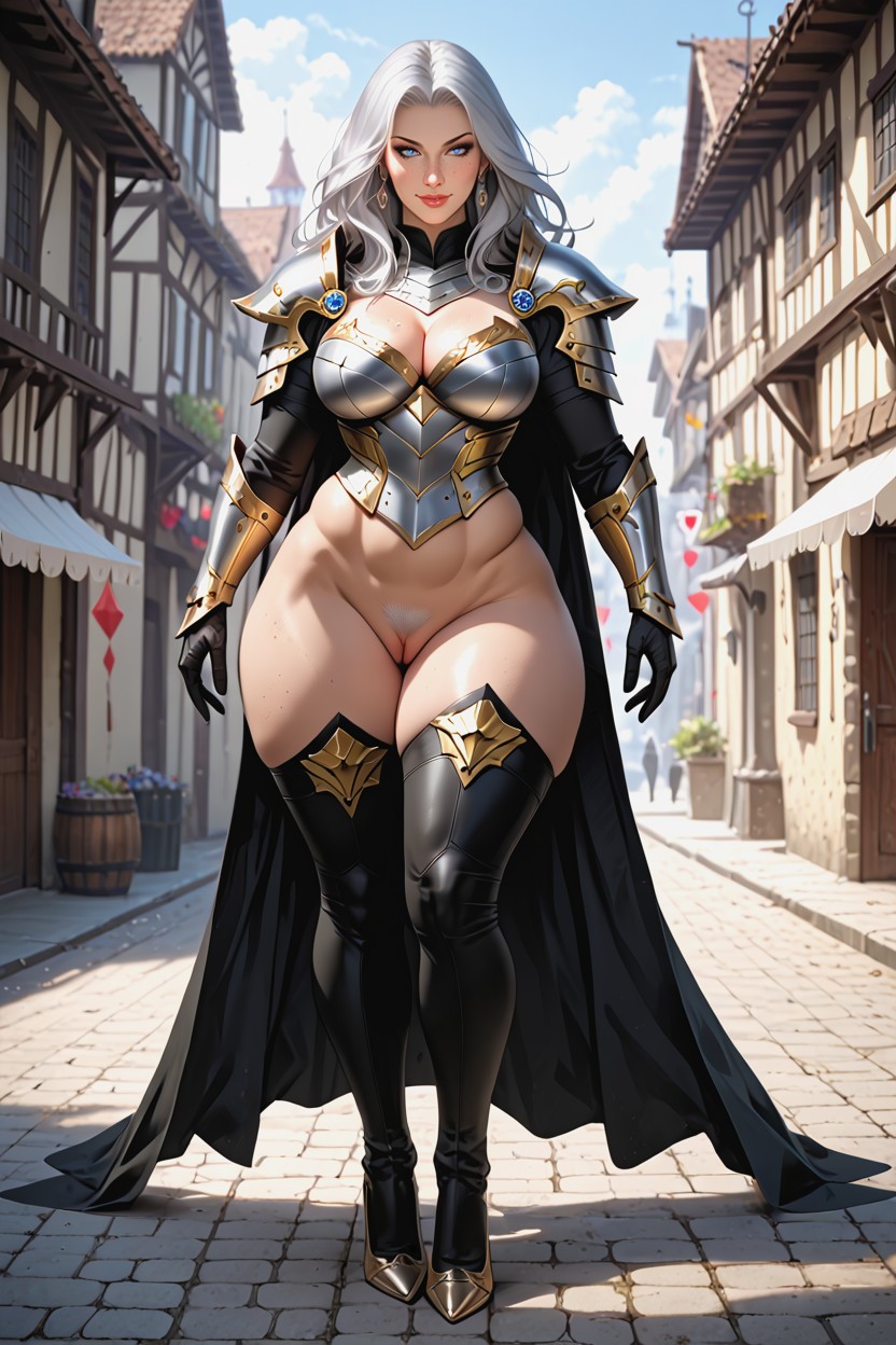 Pupils, Detailed Body, Front View AI Porn