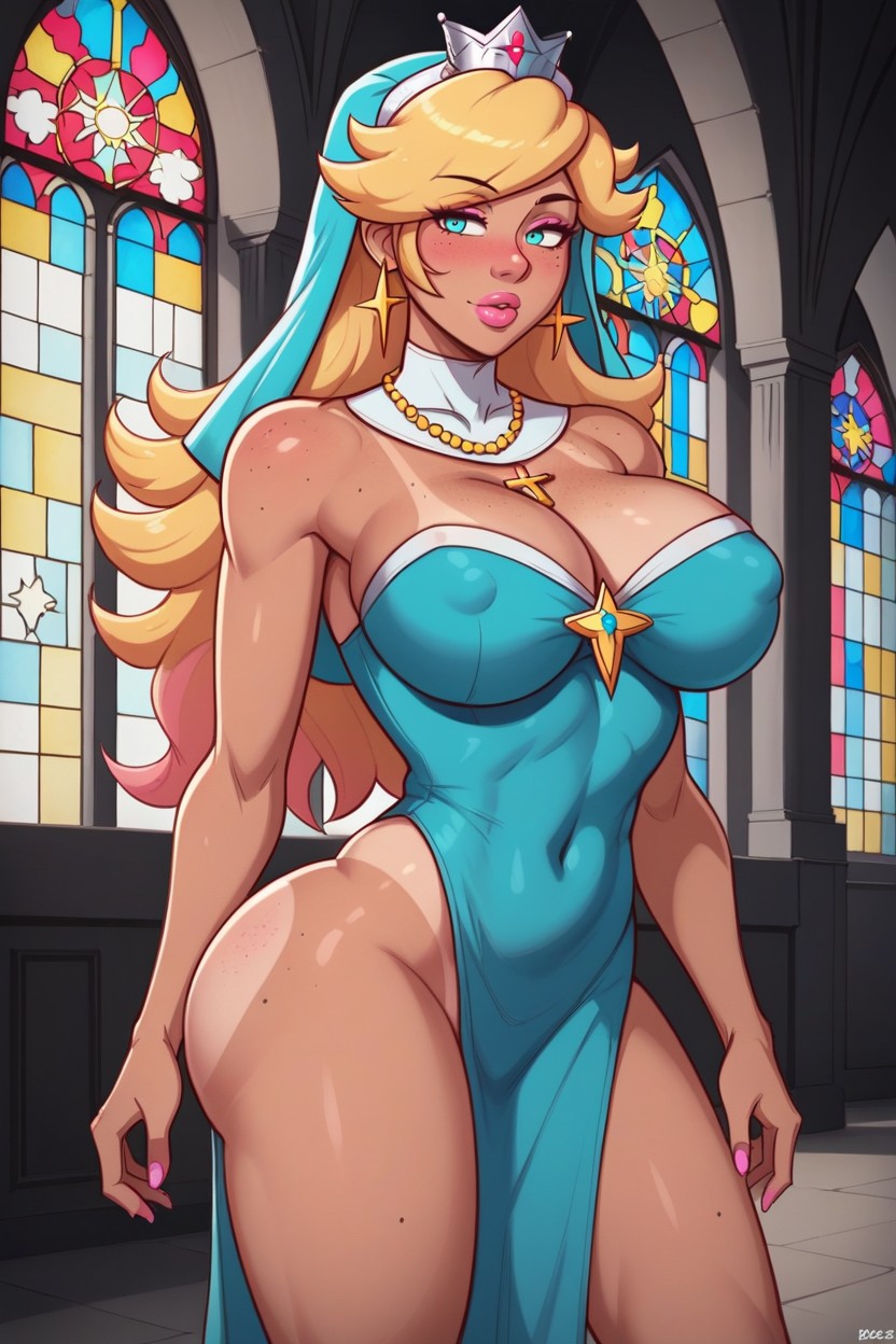 Tanlines, Crown, Pear Shaped Body Hentai AI Porn