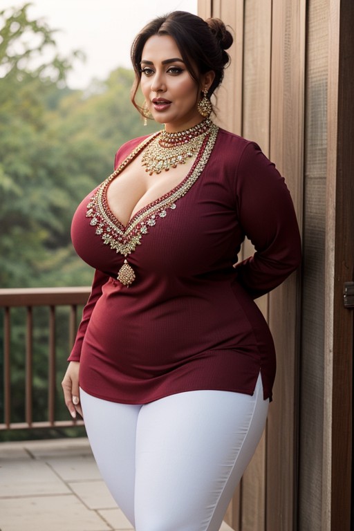 Stilettos, Bangles, Posing AI Porn