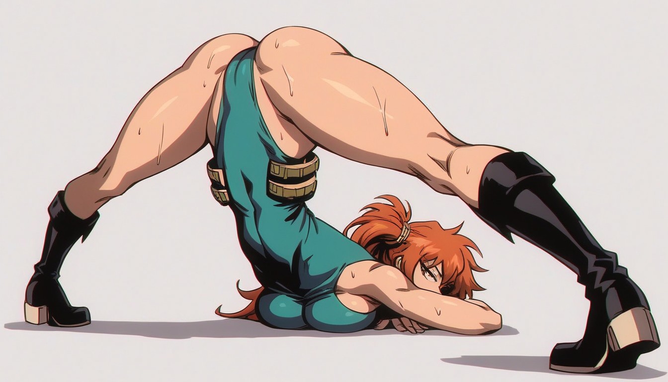 Belly In View, Back View, Detailed Image Hentai AI Porn