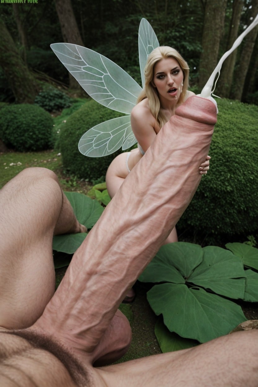 Fairy Cuddling With Cock, 18+, Fairy AI Porn