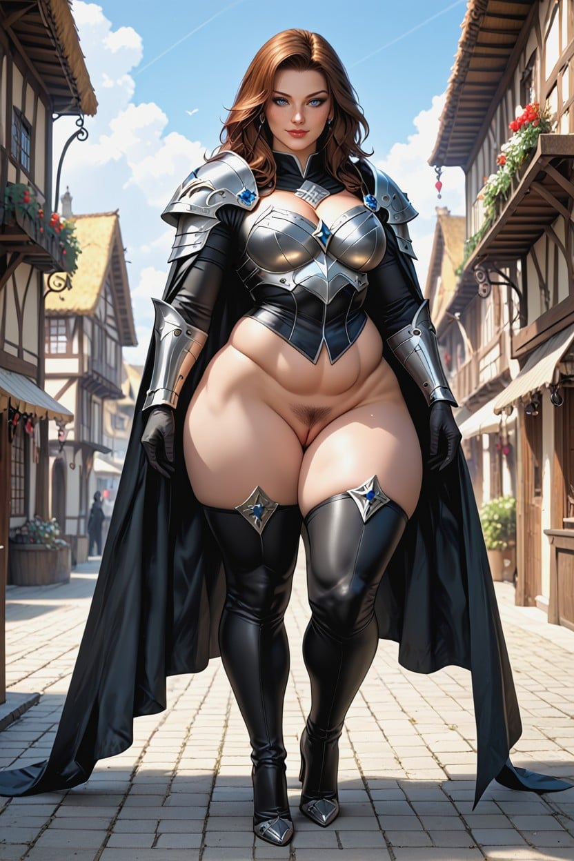 Almond Eye, Completely Armored, Cleavage AI Porn