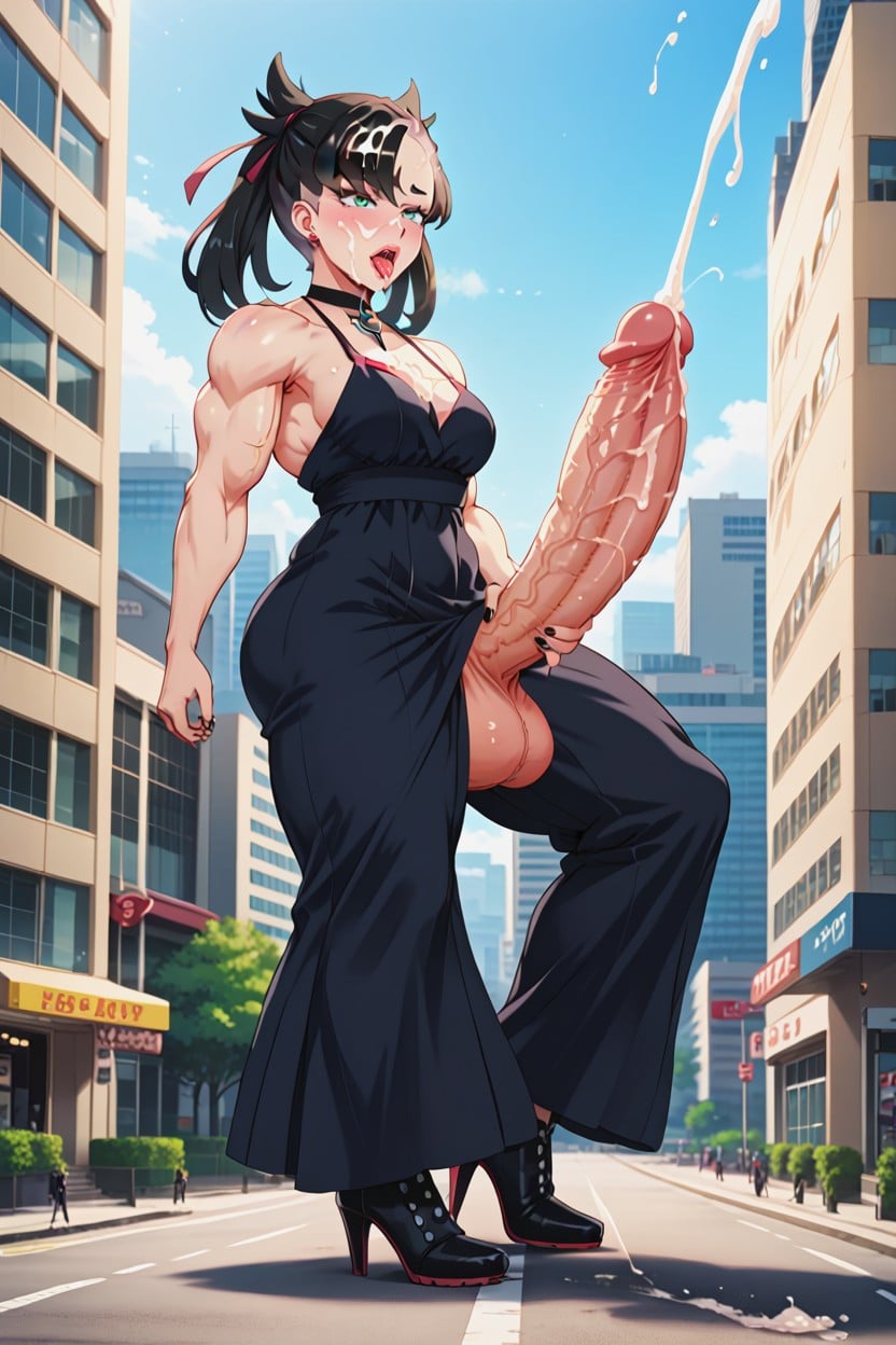 Giant Cumshot, Giantess, 25+ AI Porn