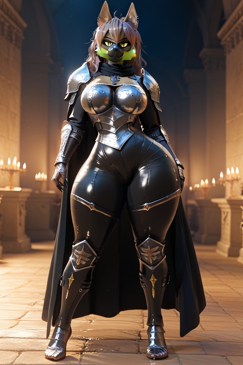 Gants D'armure, Combining Heavy Protection With Mobility And Noble Aesthetics, Wavy Hair Porno IA Furry