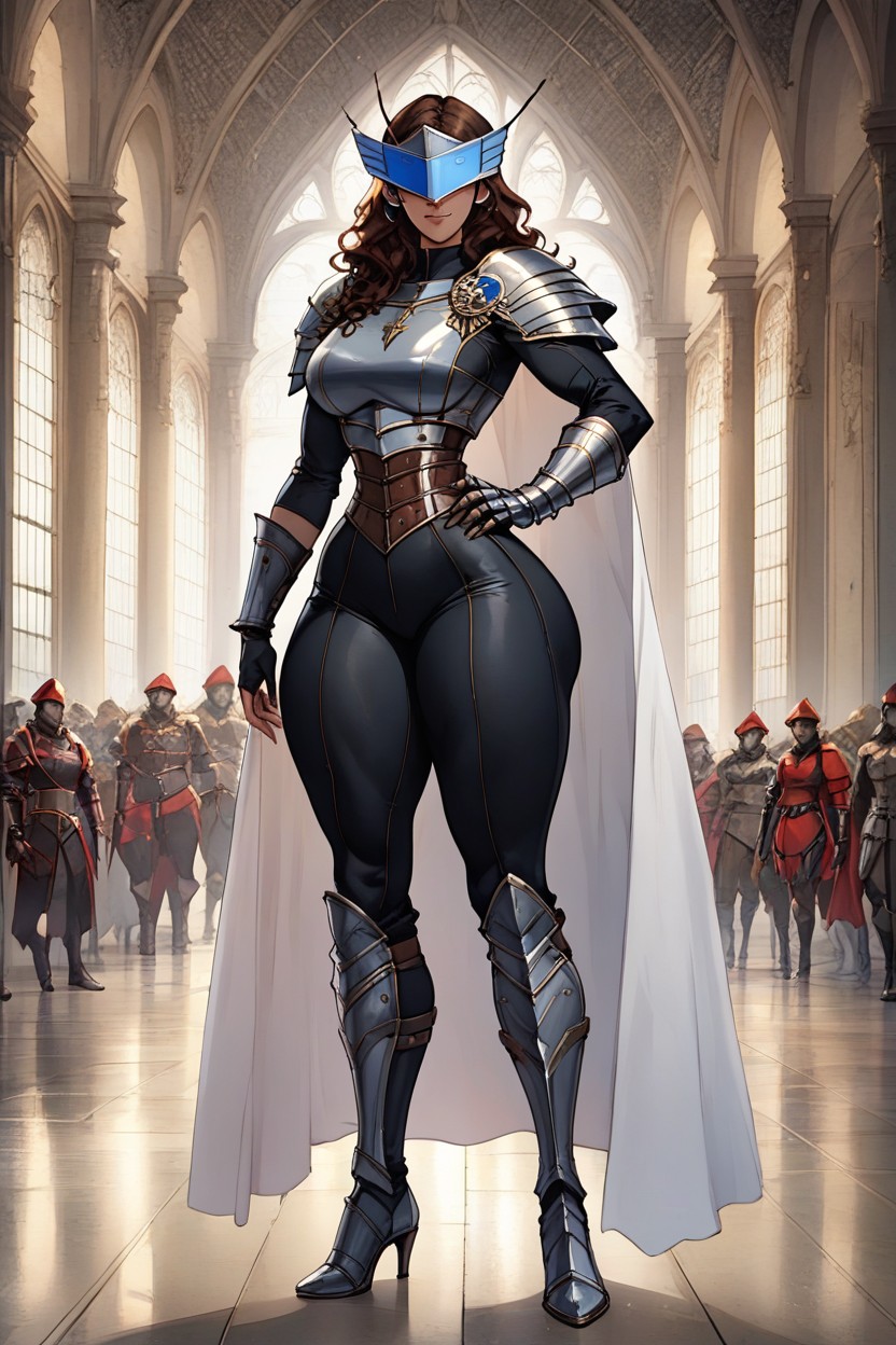 And Large, Combining Heavy Protection With Mobility And Noble Aesthetics, Natural Breast Hentai AI Porn