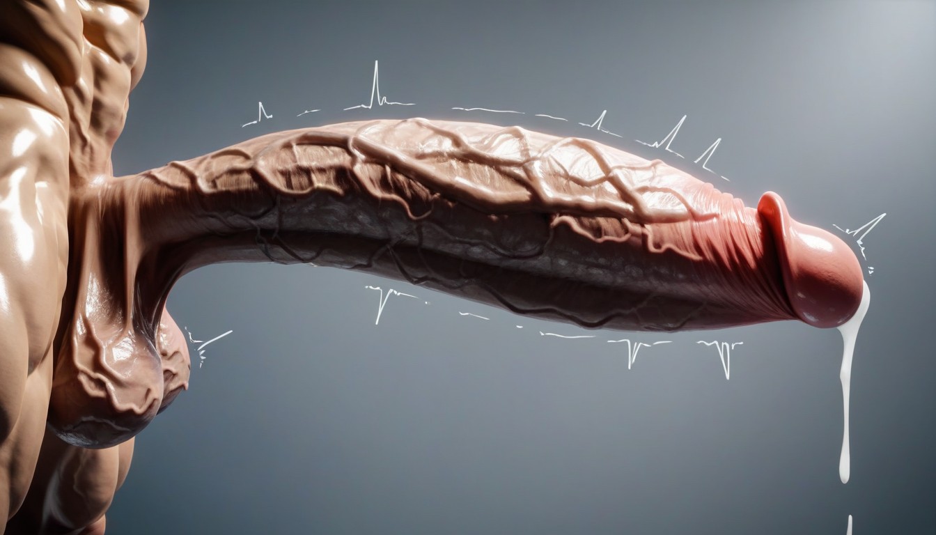 Arching, Detailed Balls, Side View AI Porn