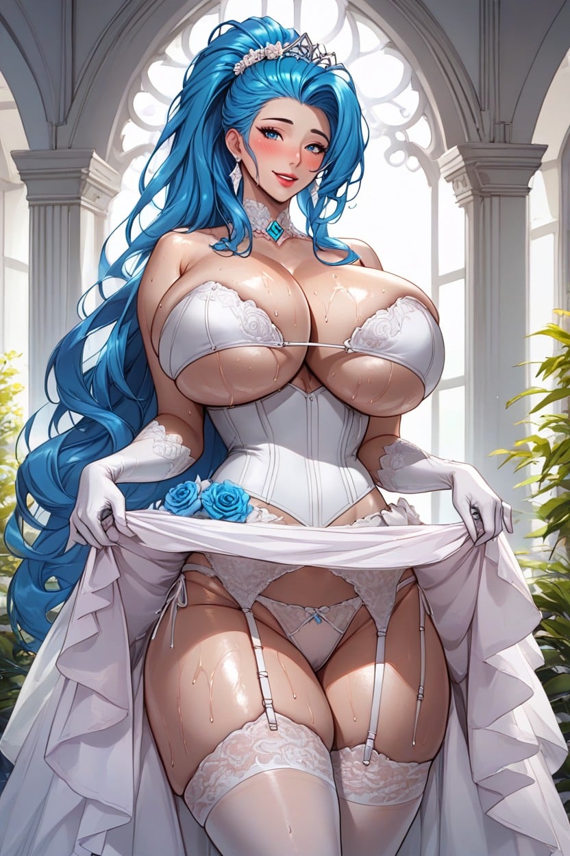 Kda Seraphine From League Of Legend, Round Breasts, Beautiful Woman Hentai AI Porn
