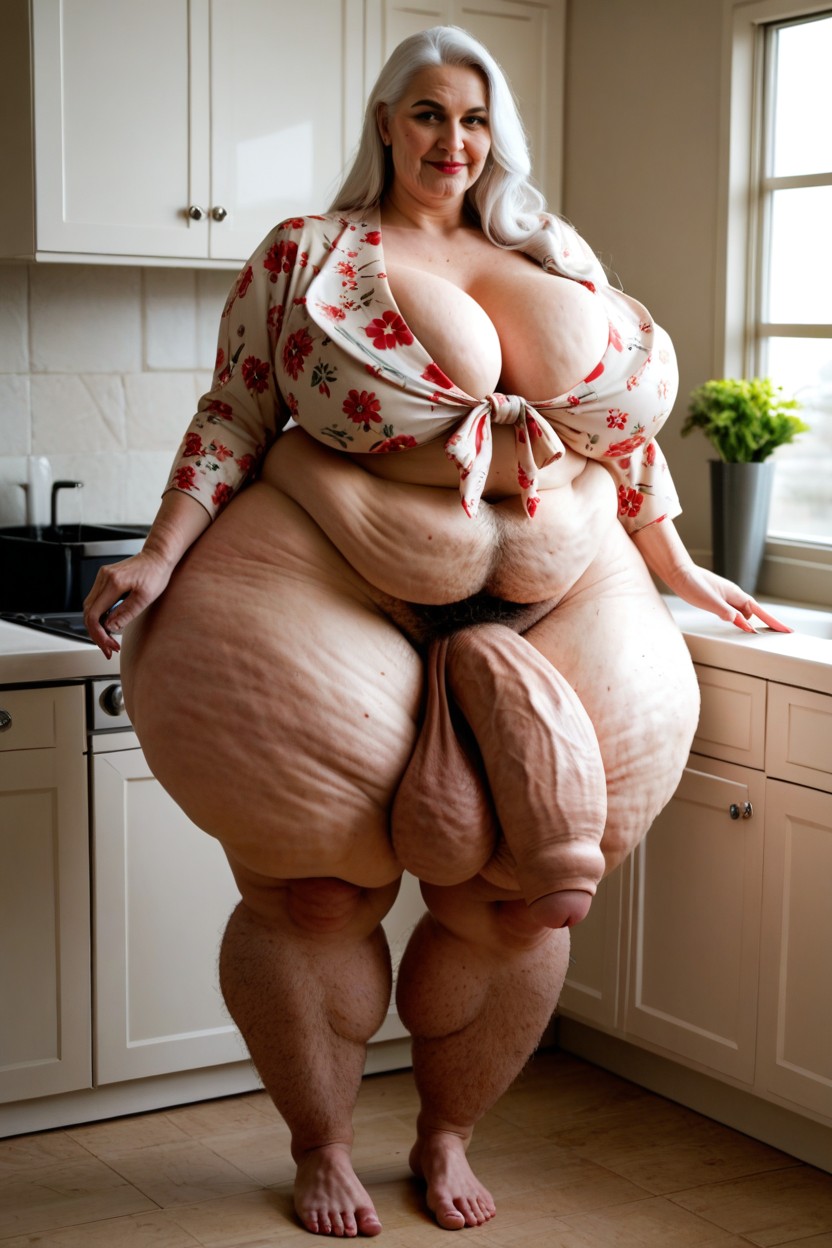 Plump Arms, Stretch Marks On Legs, Saggy Ass Porno IA