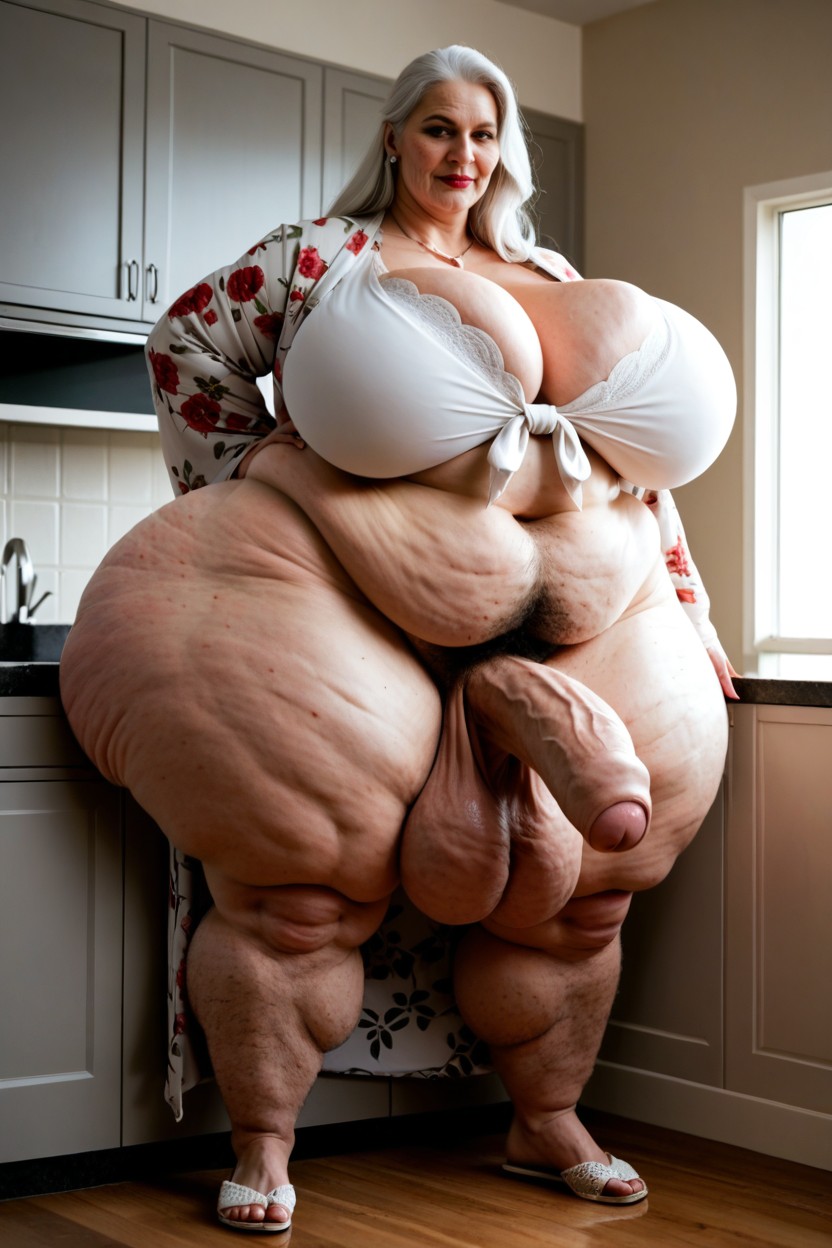 Soleado, Pecas, Standing In Beautiful Kitchen Porno IA