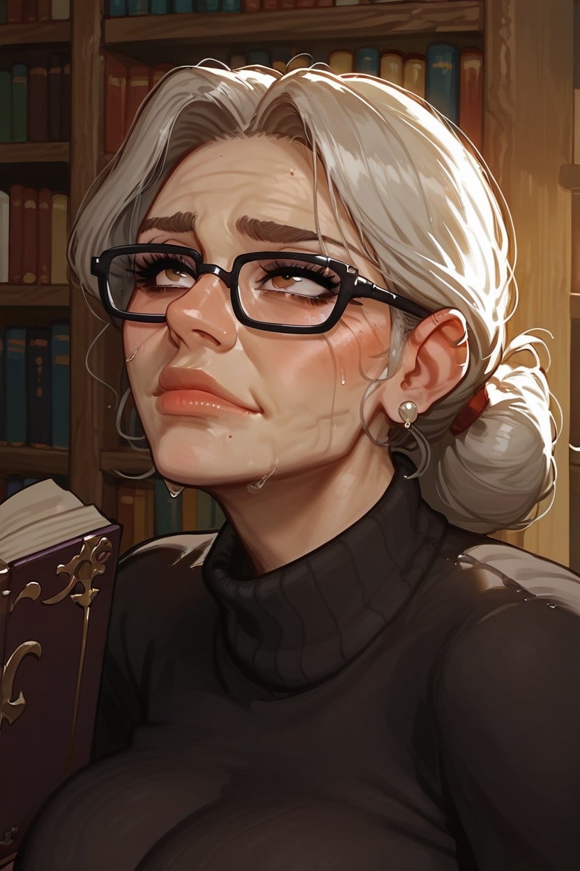 Wet Face, Mignon, Bibliothèque Porno IA Hentai