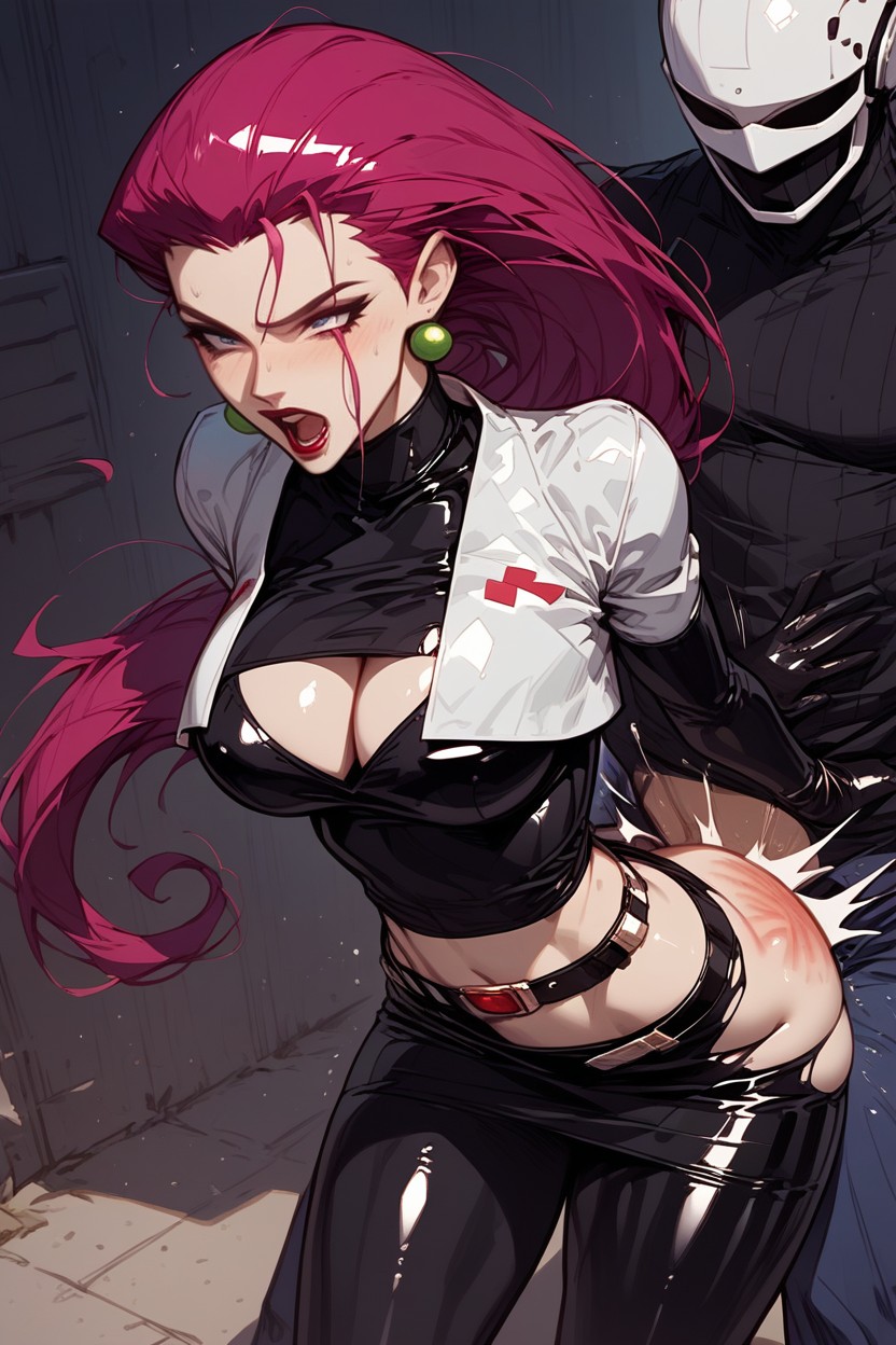 Ripped Clothes, Movement Lines, Loudly Hentai AI Porn