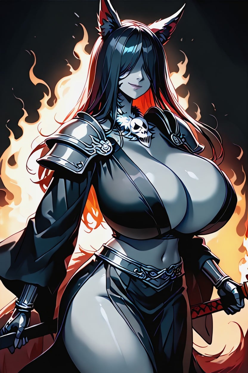 Kunoichi, Motto Haramase Honoo No Oppai Isekai Chou Ero Succubus Gakuen, Sadako Porno IA