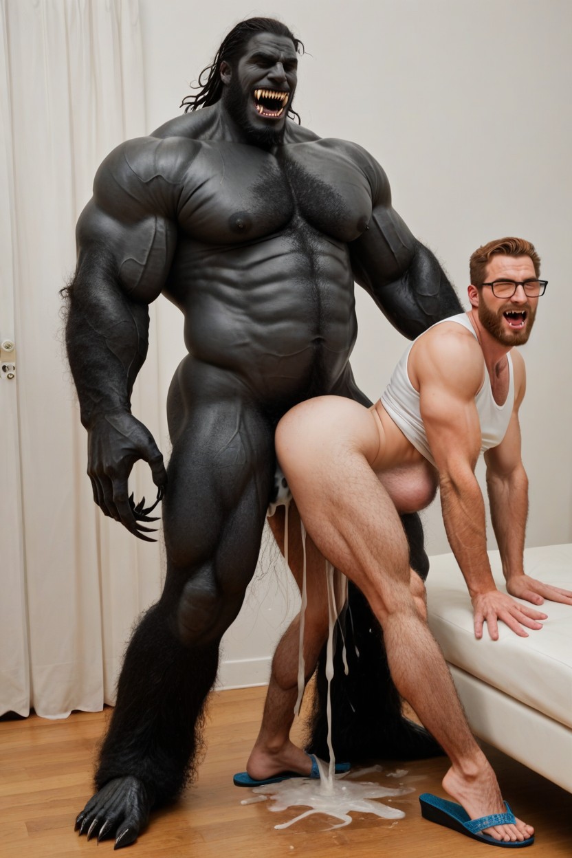 Venom, Massive Cock, Aggressive Gay Sex AI Gay Porn
