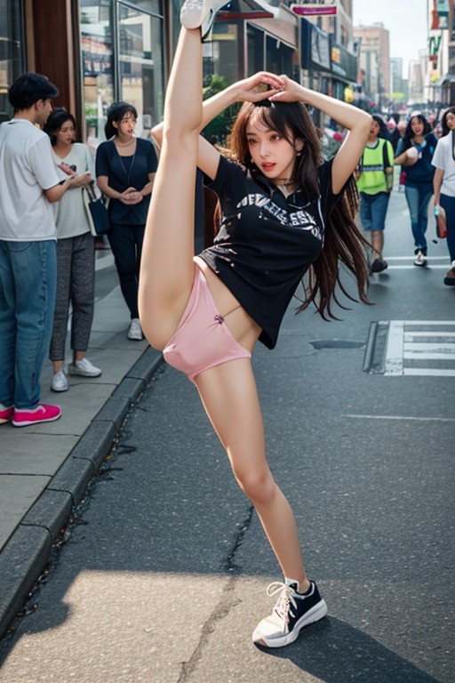 Breasts, Cap Worn Backwards, Shiny Clothes AI國產黃片