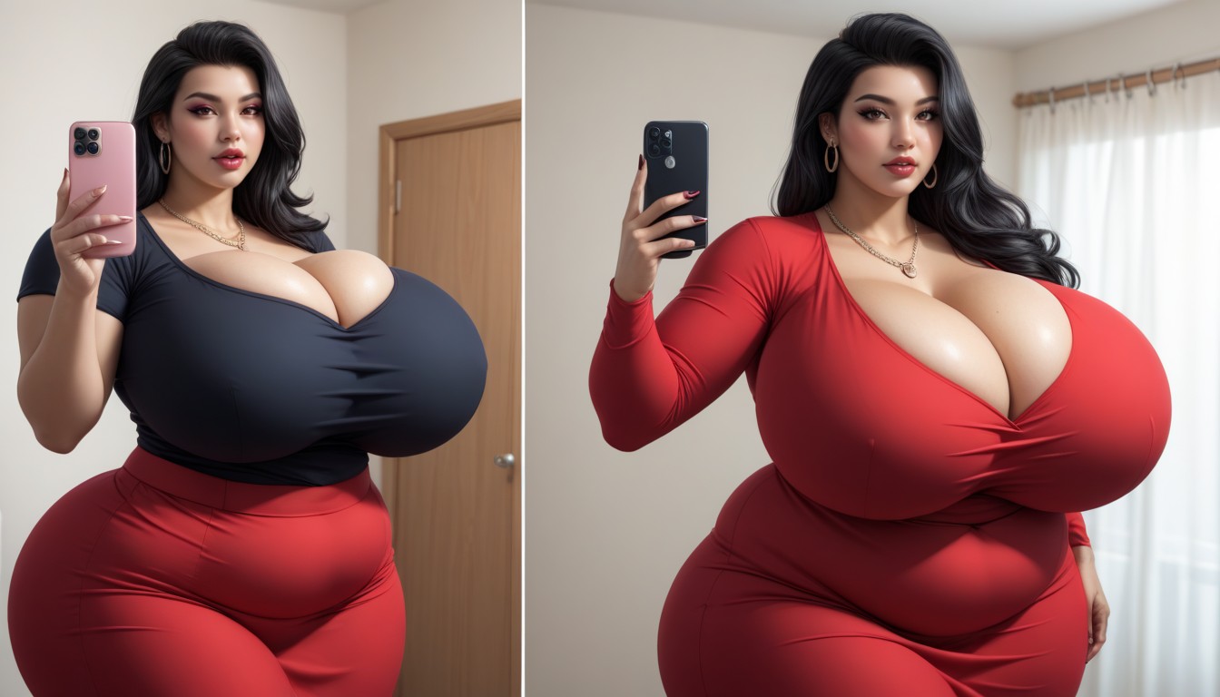 The Most Mega Ultra Hyper Enlarging Ultra Fat Boobs Expansion, Most Hyper Ultra Mega Busty Woman Ever To Be Seen, The Most Perfect Face BBW AI Porn